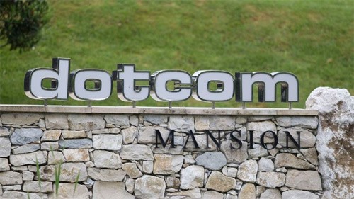 La Mansión Dotcom, donde fue arrestado en Enero de este año