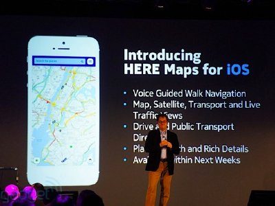 Here, el nuevo servicio de mapas realizado por Nokia