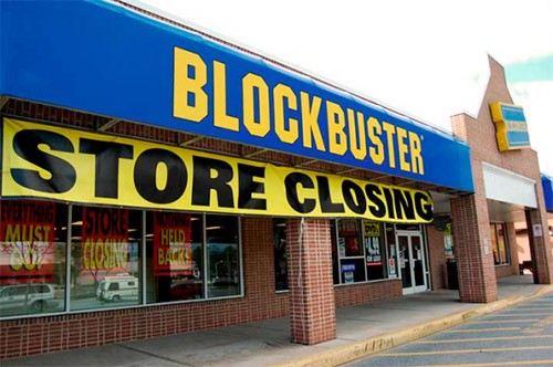 Así lucen los Blockbusters cerrados por Dish