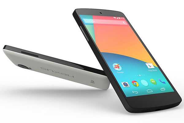 Imagen oficial del Nexus 5