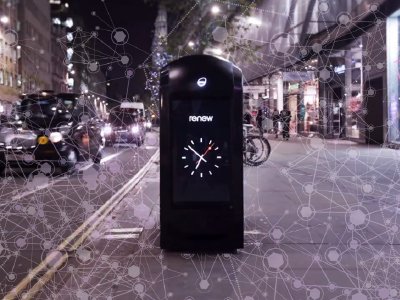 Papeleros inteligentes en Londres