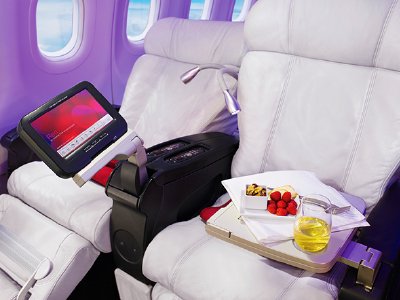 Virgin America reemplaza sus tablets de vuelo por Nexus 7