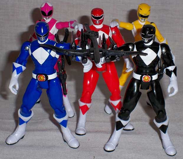 Figuras de Power Rangers