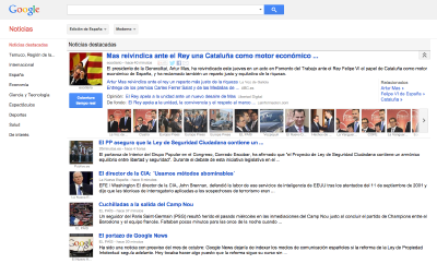 Google News ya no estará disponible en España