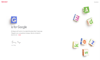 Google cambia de nombre: Alphabet