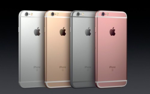 Captura de pantalla de la presentación de iPhone 6s