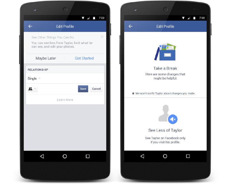 facebook relationship