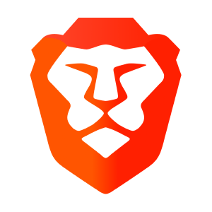 El logo del navegador Brave