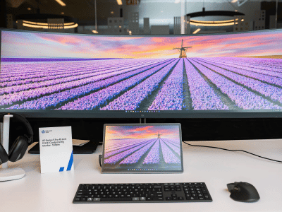 HP Presenta su nuevo monitor Ultrawide Curvo de 49 pulgadas