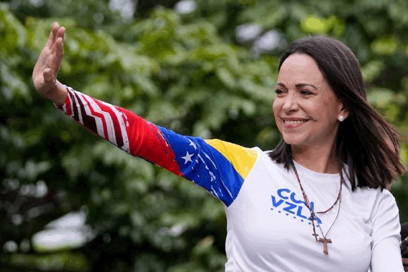 María Corina Machado recibe el Premio Nobel de la Paz por su defensa de la democracia venezolana